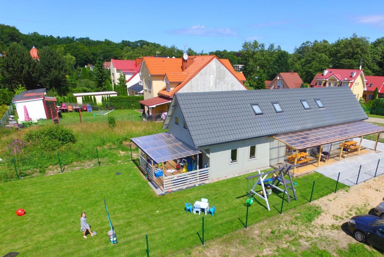 Kapitanskie Domki Trzęsacz Exteriér fotografie